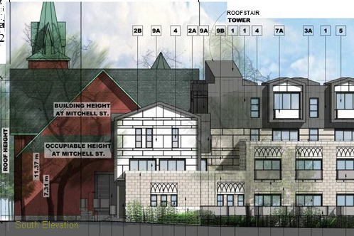 What is the purpose of the Roof Stair Tower?